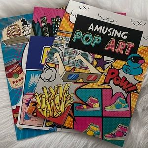 Pop Art Adult Coloring Book